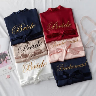 Bride Bridesmaid Wedding Robe