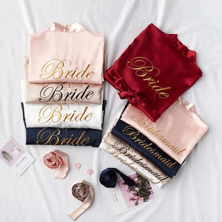 Bride Bridesmaid Wedding Robe