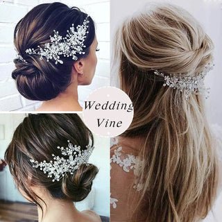 Pearl Crystal Wedding Hair Combs