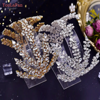 Bridal Rhinestone Headband Wedding Banquet