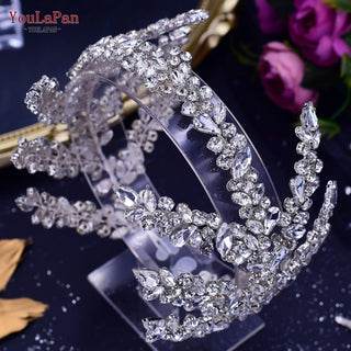 Bridal Rhinestone Headband Wedding Banquet