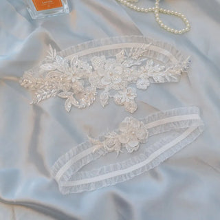 Lace Bridal Garter Belt